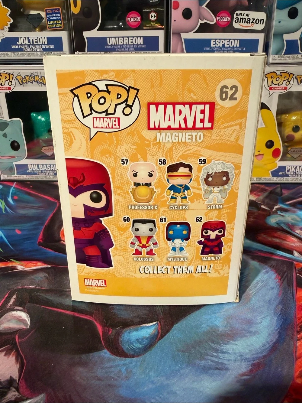 Funko Pop Magneto (Metallic) #62